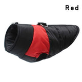 Winter Pet Clothes Warm Large Dog Coat Puppy Clothing Waterproof Pet Vest Jacket For Small Medium Large Dogs With Leash Ring