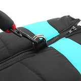 Winter Pet Clothes Warm Large Dog Coat Puppy Clothing Waterproof Pet Vest Jacket For Small Medium Large Dogs With Leash Ring