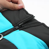 Winter Pet Clothes Warm Large Dog Coat Puppy Clothing Waterproof Pet Vest Jacket For Small Medium Large Dogs With Leash Ring