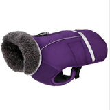 Winter Pet Dog Clothes Warm Fleece Jacket Waterproof Reflective Pet Coat Chihuahua Dog Clothes Puppy Clothes Small Dog Clothes