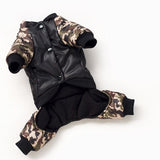 Winter Pet Dog Clothes Warm Jacket Reflective Thicker Cotton Coat Waterproof Puppy Dogs Pets Clothing For French Bulldog Yorkies