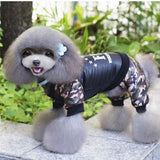 Winter Pet Dog Clothes Warm Jacket Reflective Thicker Cotton Coat Waterproof Puppy Dogs Pets Clothing For French Bulldog Yorkies