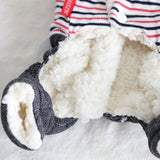 Winter Pink Dog Clothes Warm Thick Pet Coat Hoodie Small Dog Jackets Cotton Clothing  Costume Cat Halloween French Bulldog