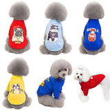 Winter Small Dog Clothes Warm Dog Jacket Small Puppy Dog Hoodie Coat Autumn Chihuahua Pug Clothes Winter Dog Clothing Ropa Perro