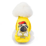 Winter Small Dog Clothes Warm Dog Jacket Small Puppy Dog Hoodie Coat Autumn Chihuahua Pug Clothes Winter Dog Clothing Ropa Perro