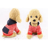 Winter Warm Coat Dog Sweater Christmas Clothes Classic Hoodies Fleece Pet Soft Pet Dog Clothes For Small Dogs