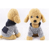 Winter Warm Coat Dog Sweater Christmas Clothes Classic Hoodies Fleece Pet Soft Pet Dog Clothes For Small Dogs