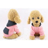 Winter Warm Coat Dog Sweater Christmas Clothes Classic Hoodies Fleece Pet Soft Pet Dog Clothes For Small Dogs
