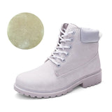 dasda  Winter boots women shoes 2020 warm fur plush sneakers women snow boots women lace-up ankle boots winter shoes woman botas mujer