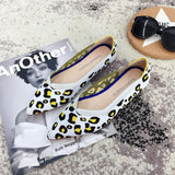 Women Ballet Flats Shoes Slip On Pointed Toe Ladies Casual Shoes Knitting Comfortable Soft Loafers Shoes For pregnant Woman