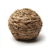 ssss  Woven Grass Pet Odontoprisis Ball Toy Dog Spherical Hay Rabbit Cat