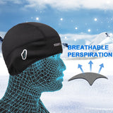 X-TIGER Warm Fleece Cycling Caps Waterproof Bike Hats Winter Thermal Bicycle Cap Snow Road Bicycle Hats Sports Cycling Headwear