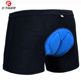 X-Tiger 2019 Cycling Underwear Upgrade 5D Padded Cycling Shorts 100% Lycra Shockproof MTB Bicycle Shorts Road Bike Shorts