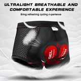 X-Tiger 2019 Cycling Underwear Upgrade 5D Padded Cycling Shorts 100% Lycra Shockproof MTB Bicycle Shorts Road Bike Shorts