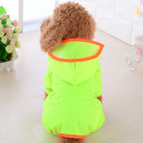 XS, S, M, L,XL Pet Dog Rain Coat Clothes Dog Puppy Casual Waterproof Jacket Costumes Rain Coat Dog Clothes Rain jas hujan