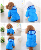 XS, S, M, L,XL Pet Dog Rain Coat Clothes Dog Puppy Casual Waterproof Jacket Costumes Rain Coat Dog Clothes Rain jas hujan