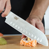 XYj Stainless Steel Kitchen Knives Set Fruit Paring Utility Santoku Chef Slicing Bread Japanese Kitchen Knife Set Accessories