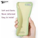 ZROTEVE Cover For iPhone X XS Max Case Luxury Liquid Silicone For Apple iPhone XR Case Smooth Cover For iPhone X S Max Cases - app80