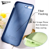 ZROTEVE Cover For iPhone X XS Max Case Luxury Liquid Silicone For Apple iPhone XR Case Smooth Cover For iPhone X S Max Cases - app80