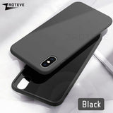 ZROTEVE Cover For iPhone X XS Max Case Luxury Liquid Silicone For Apple iPhone XR Case Smooth Cover For iPhone X S Max Cases - app80
