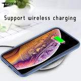 ZROTEVE Cover For iPhone X XS Max Case Luxury Liquid Silicone For Apple iPhone XR Case Smooth Cover For iPhone X S Max Cases - app80