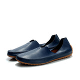 Men's Moccasin Faux Leather / PU(Polyurethane) Fall / Spring & Summer Casual / Preppy Loafers & Slip-Ons Breathable Beige / Red / Blue
