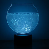 1pc 3D Nightlight USB Powered with USB Port