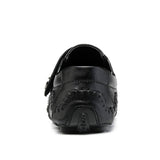 Men's Leather Shoes Leather / Cowhide Fall / Spring & Summer Classic / Casual Oxfords Breathable Black / Brown