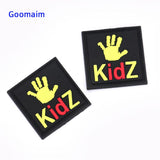 fashion PVC patches for clothes custom PVC label in garment labels sew on bages private label customized