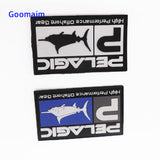 fashion PVC patches for clothes custom PVC label in garment labels sew on bages private label customized