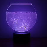 1pc 3D Nightlight USB Powered with USB Port