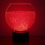 1pc 3D Nightlight USB Powered with USB Port