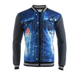 Men's Sports Street chic Long Sleeve Sweatshirt - Color Block / 3D Print Patchwork Dark Gray / Spring / Fall / Winter