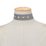 Women's Choker Necklace Single Strand Personalized Basic Simple Style Fashion Fabric Beige Gray Brown Necklace Jewelry For Party Special Occasion Daily Casual