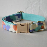 nylon bow dog collar pet leash adjustable dog collar with bow tie for medium big dog labrador collar christmas decorations gift