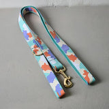 nylon bow dog collar pet leash adjustable dog collar with bow tie for medium big dog labrador collar christmas decorations gift