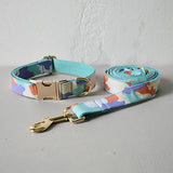 nylon bow dog collar pet leash adjustable dog collar with bow tie for medium big dog labrador collar christmas decorations gift