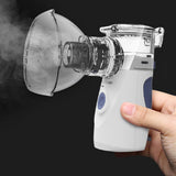 Mini Handheld portable Inhale Nebulizer silent Ultrasonic inalador nebulizador Children Adult Rechargeable Automizer Health Care