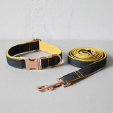 self-design handmade dog collar leash christmas bow tie puppy adjustable free engrave pet necklace metal buckle factory price