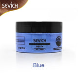 temporary hair color wax men diy mud One-time Molding Paste Dye cream hair gel for hair coloring styling silver grey