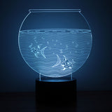 1pc 3D Nightlight USB Powered with USB Port