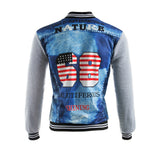 Men's Sports Street chic Long Sleeve Sweatshirt - Color Block / 3D Print Patchwork Dark Gray / Spring / Fall / Winter