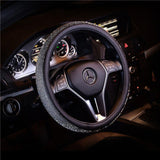 Rhinestone Diamond Crystal Auto Car Steering Wheel Covers