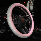 Rhinestone Diamond Crystal Auto Car Steering Wheel Covers