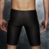 PHINIKISS Men's Swim Shorts Bottoms Stretchy Swimming Solid Colored Summer