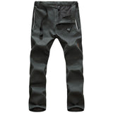 Men's Hiking Pants Softshell Pants Camo Outdoor Windproof Fleece Lining Breathable Quick Dry Autumn / Fall Spring Winter Softshell Pants / Trousers Skiing Hunting Ski / Snowboard Army Green Blue Grey